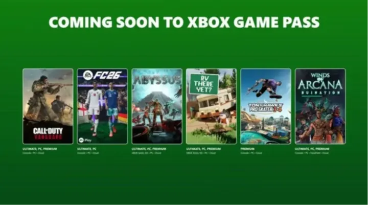 Xbox Game Pass Haziran Oyunları Belli Oldu: FC 26 ve Call of Duty: Vanguard Geliyor