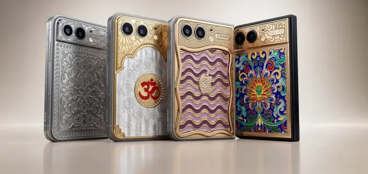 Caviar’dan Altın ve Elmaslı iPhone Duo Koleksiyonu: Fiyatı 4,99 Milyon Rubleden Başlıyor
