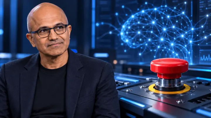 Satya Nadella, yapay zeka modelleri için “acil durum stop düğmesi” çağrısında bulundu.