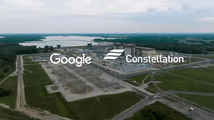 Google signs energy agreement with Constellation Energy for 3.6 GW.