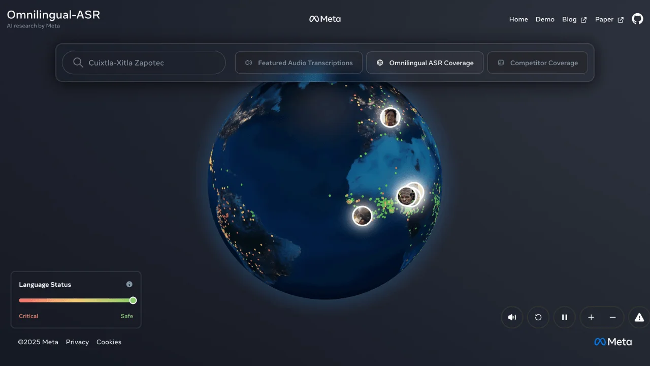 Meta'nın 1600 dili anlayabilen konuşma tanıma teknolojisi: Omnilingual ASR