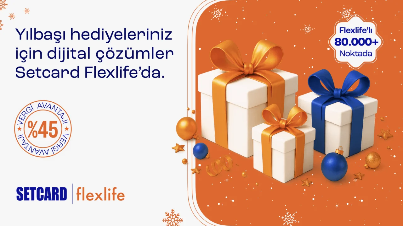 Setcard Flexlife, yılbaşı sezonunda firmalara dijital hediye alternatifleri sağlıyor [Sponsorlu İçerik]