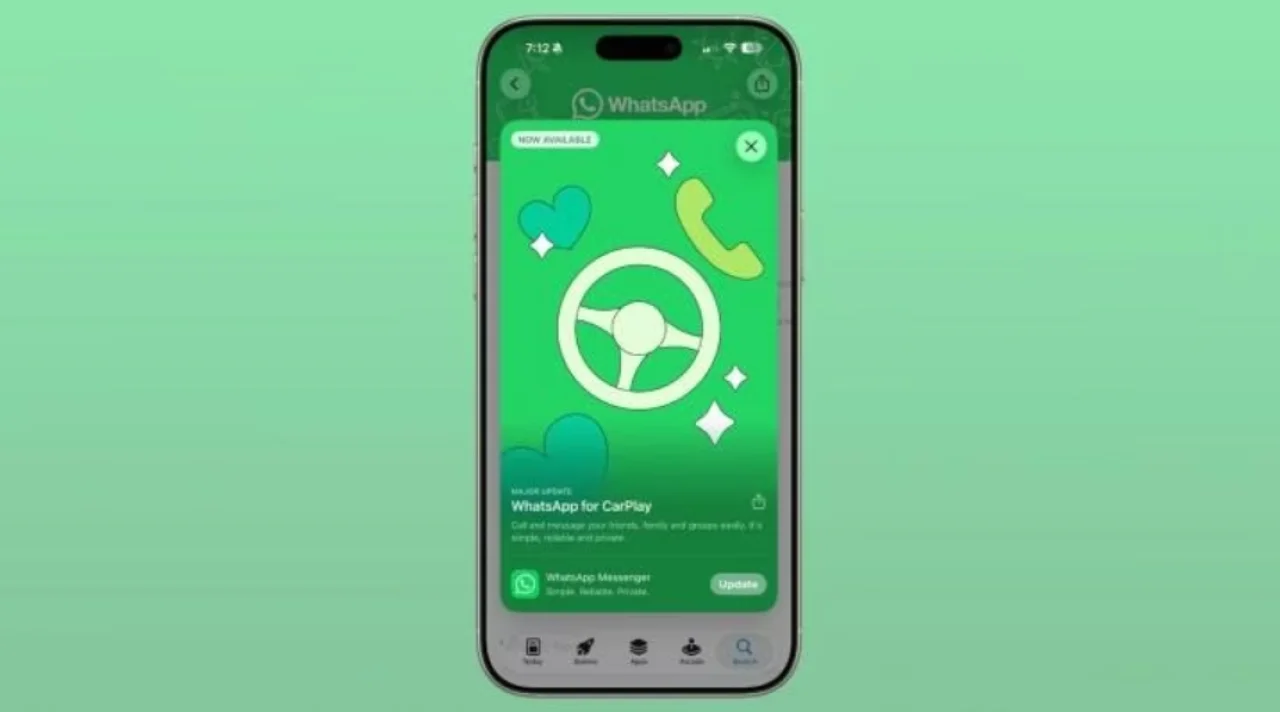 WhatsApp’tan Büyük Güncelleme: Apple CarPlay Deneyimi Yenilendi