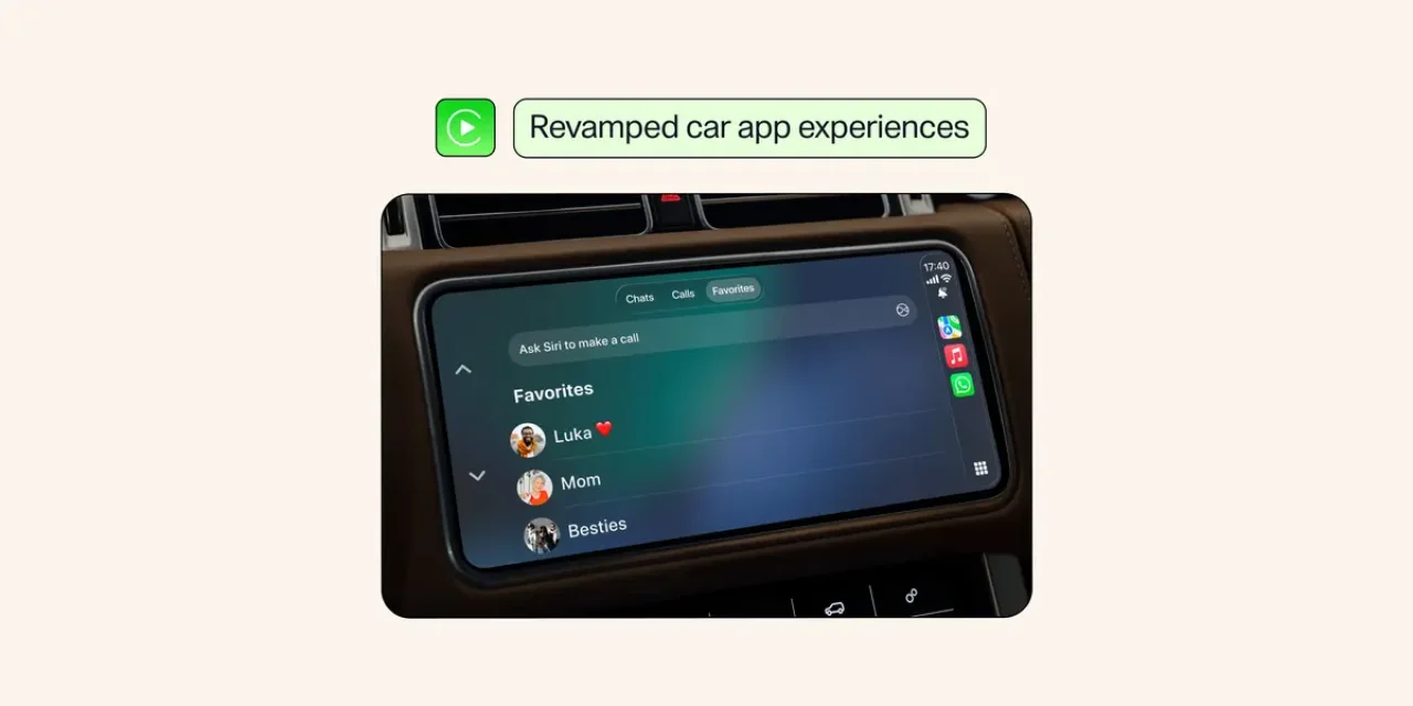 WhatsApp'a Android Auto Güncellemesi: Sesli Arama ve Favori Kişi Desteği Geldi
