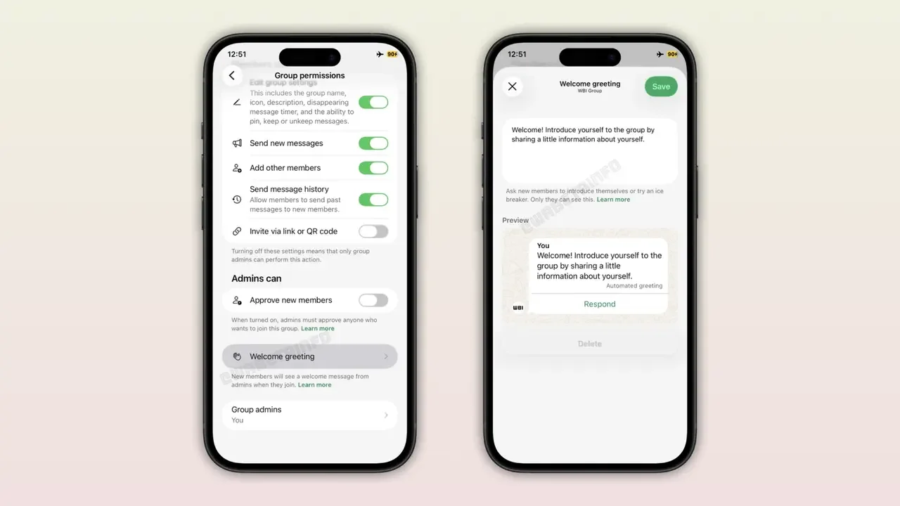 WhatsApp Grup Sohbetlerine Yeni Özellik: Karşılama Mesajları Geliyor