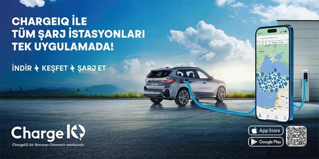 Borusan Otomotiv’den Elektrikli Araç Sahiplerine Yeni Uygulama: ChargeIQ