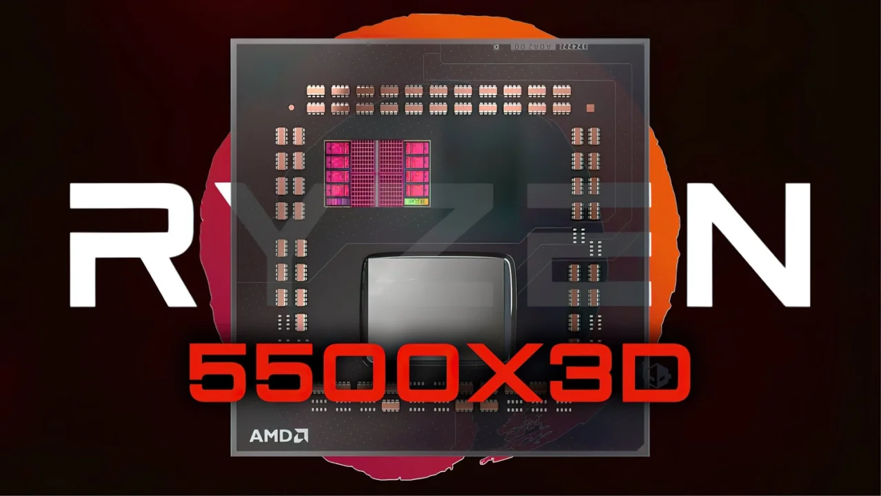 AMD Ryzen 5 5500X3D Sessizce Tanıtıldı: İşte Tüm Detaylar