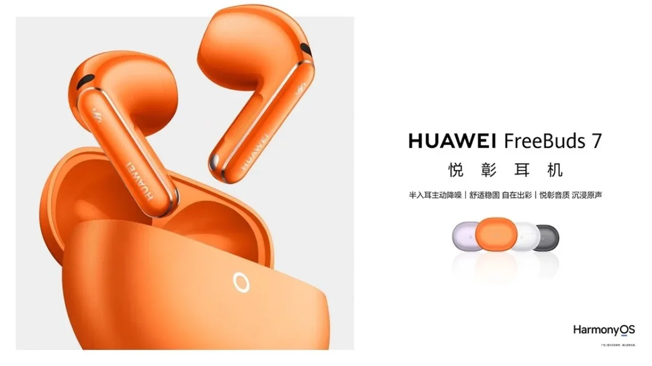 Huawei FreeBuds 7 Tanıtıldı: Güçlü Gürültü Engelleme ve Kayıpsız Ses Desteği