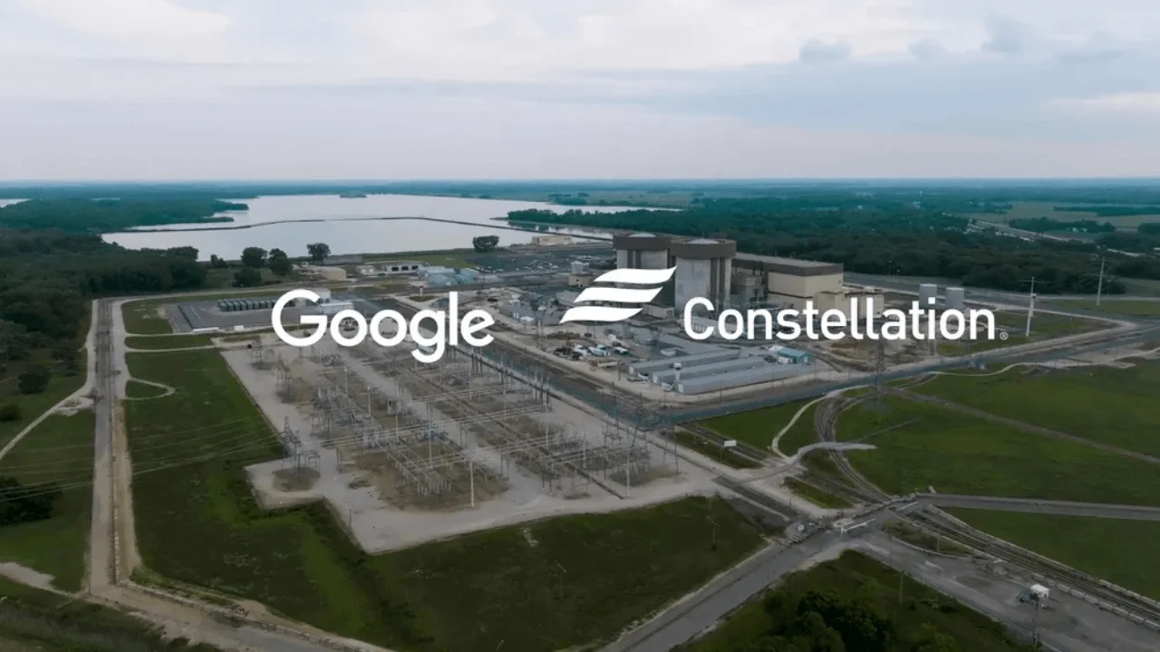 Google signs energy agreement with Constellation Energy for 3.6 GW.